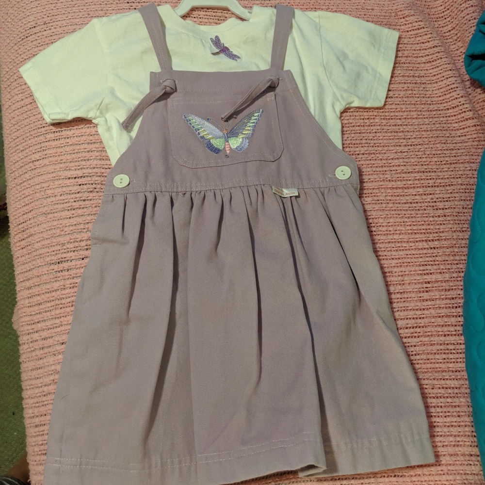Handmade with care and love dress. Lilace size med